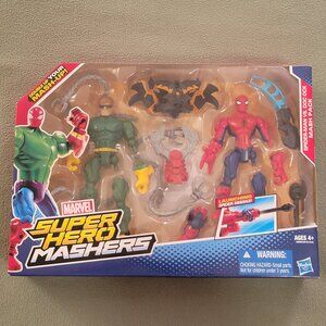 Hasbro 2013 Marvel Super Hero Mashers SPIDER-MAN VS DOC OCK New in box